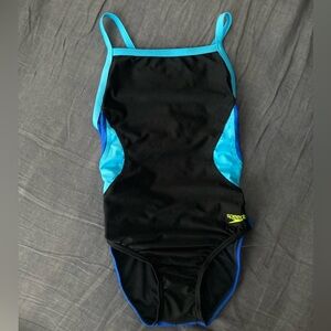 Royal Blue/Black Speedo Pro LT One Piece Swimsuit